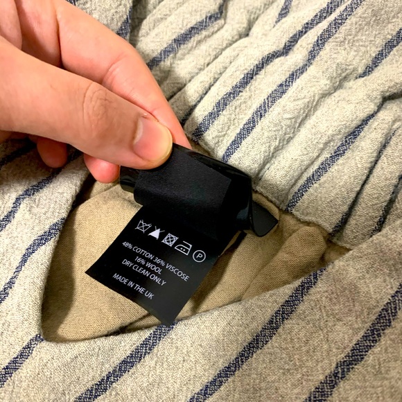 Craig Green V-Neck Striped Short Sleeve Top - Picture 7 of 9